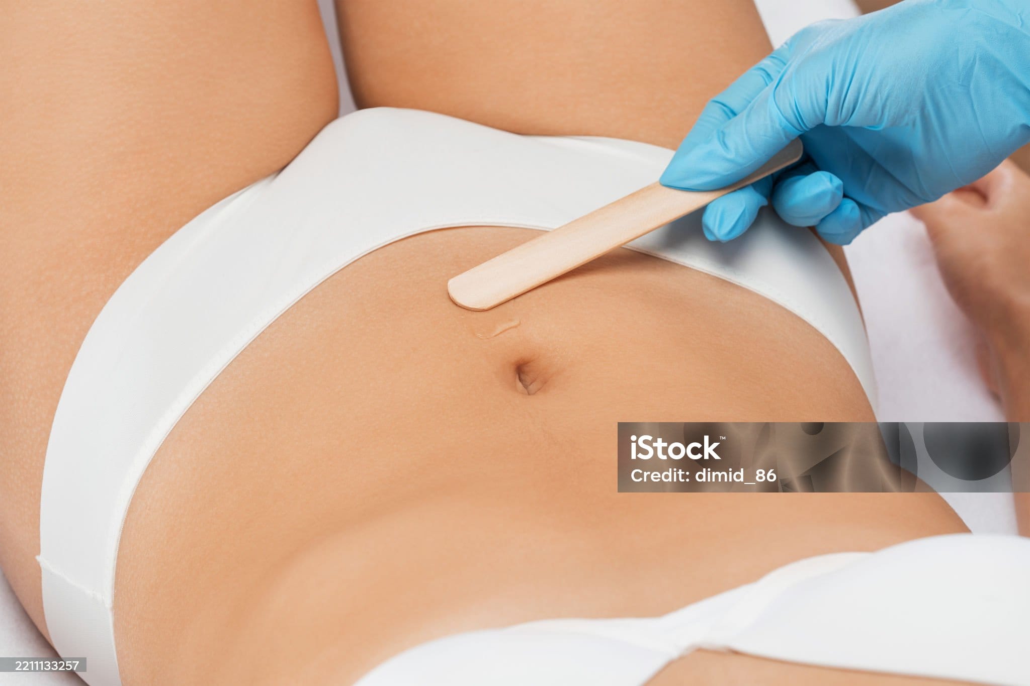 Resultado de depilação: pele lisa e hidratada